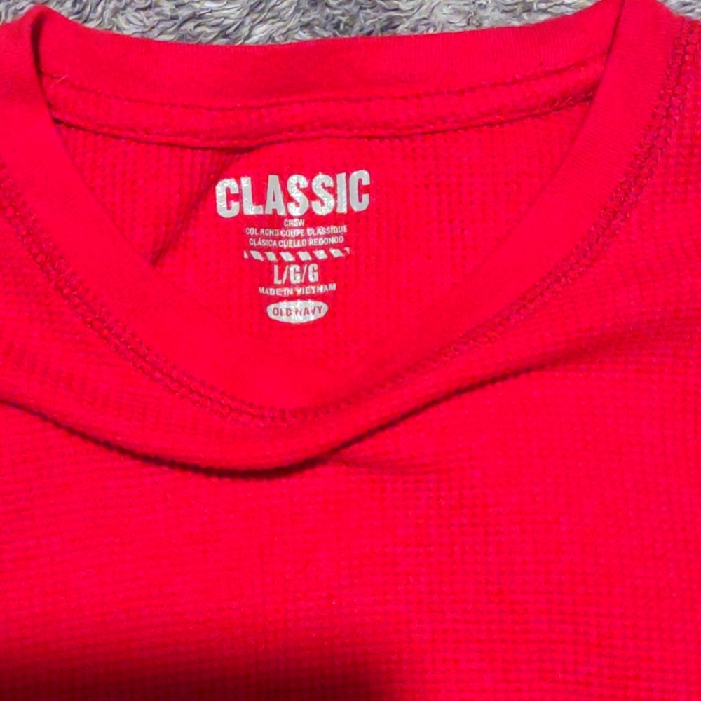 Old navy thermal.bsize Large